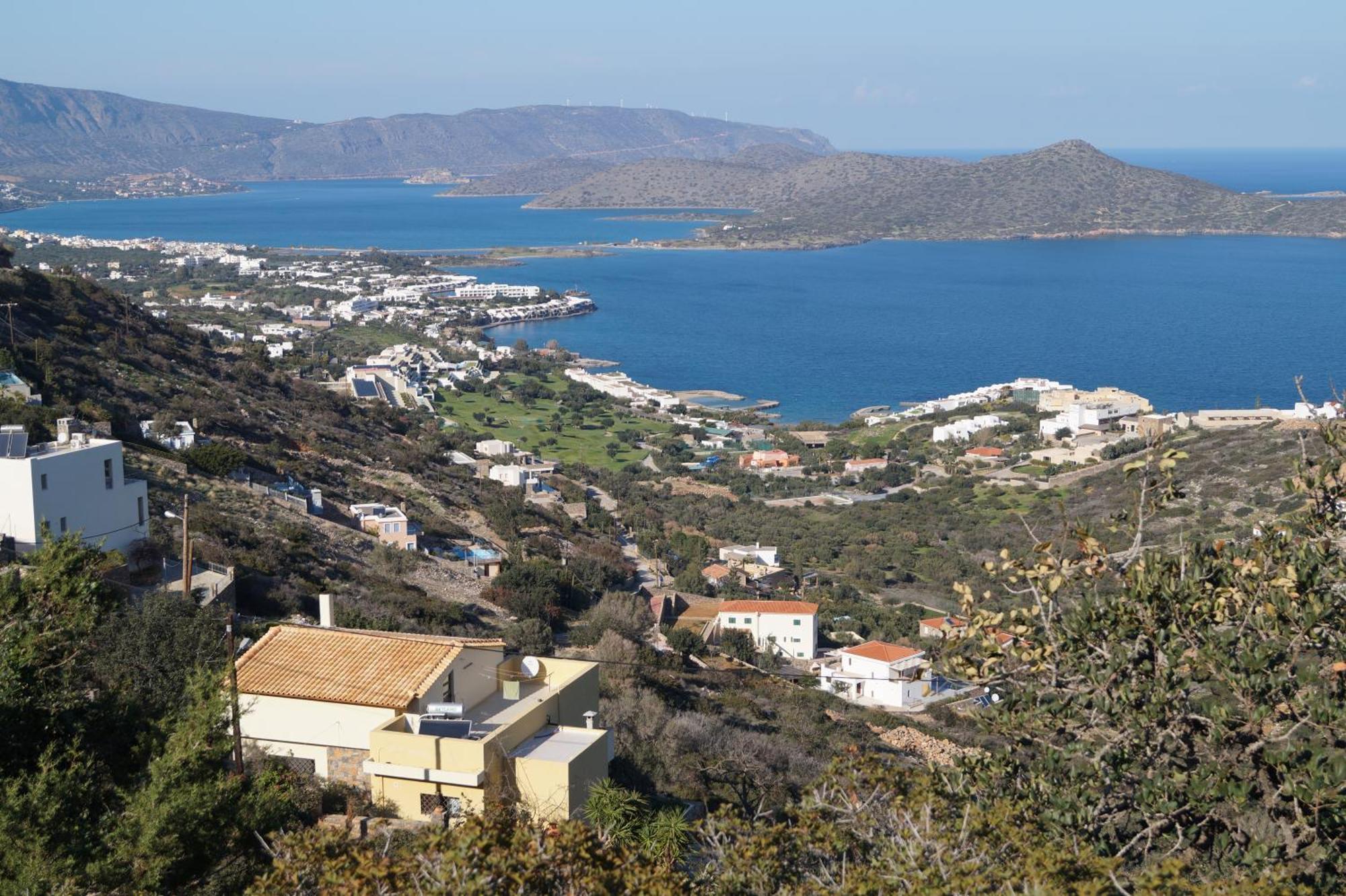 Elounda Irini Panoramic House Villa Exteriör bild