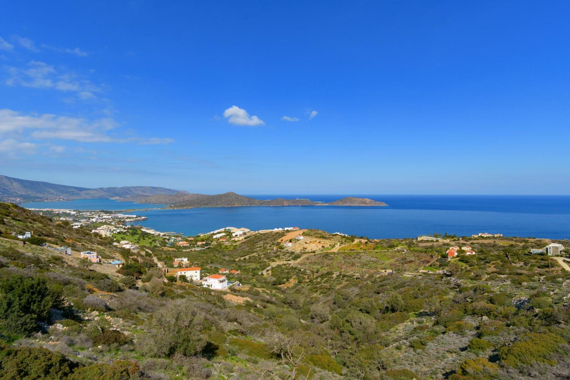Elounda Irini Panoramic House Villa Exteriör bild