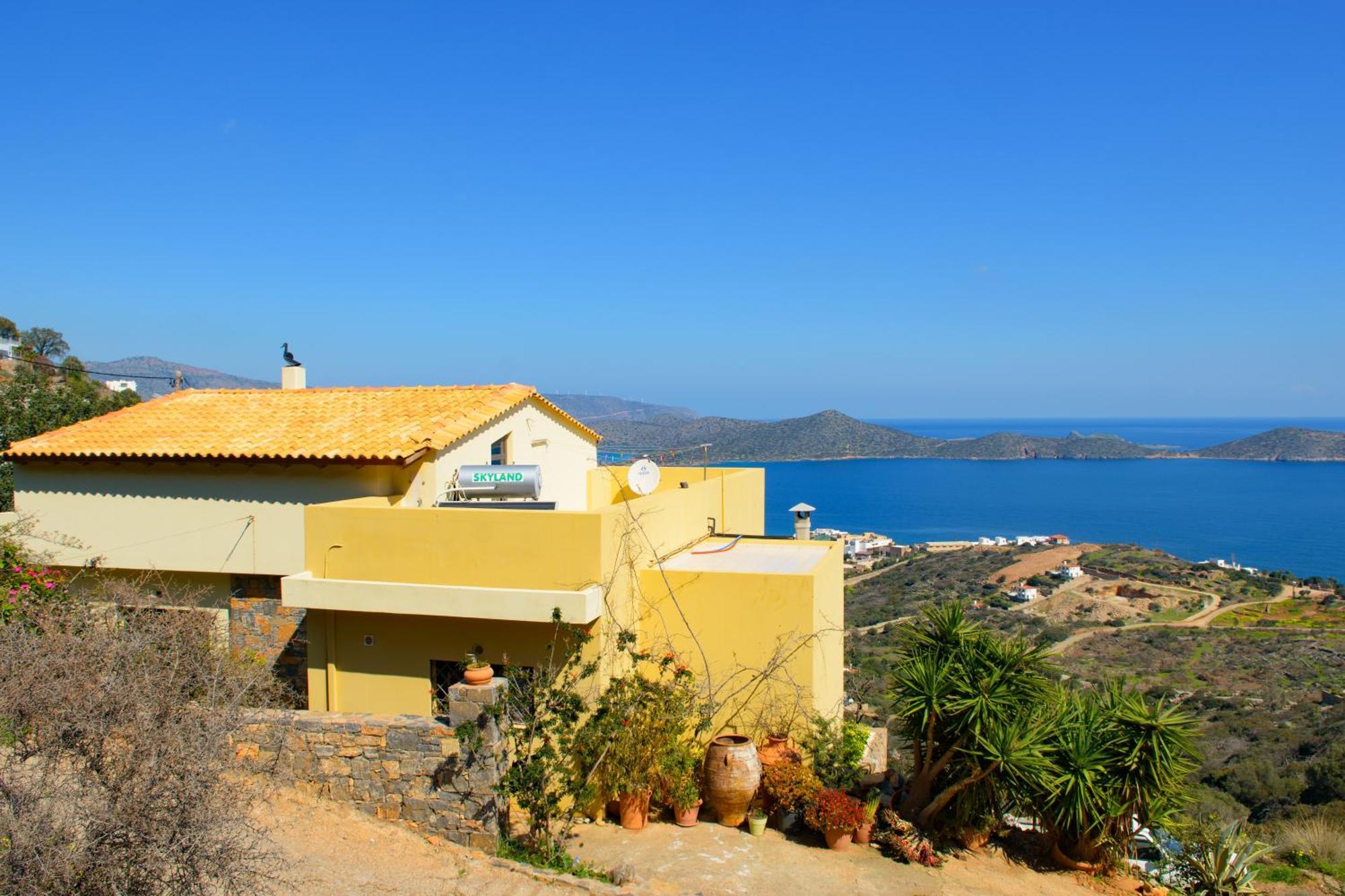 Elounda Irini Panoramic House Villa Exteriör bild